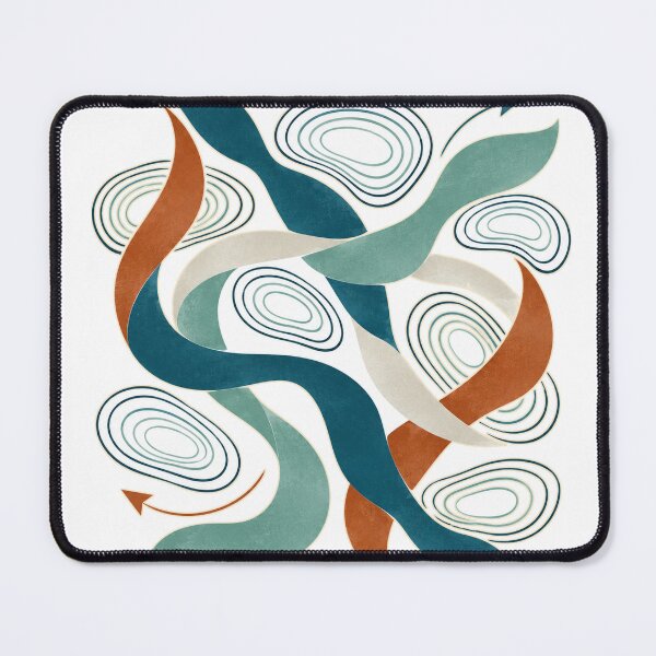 Item preview, Kelp Current Topography Coastal Art designed and sold by aihrgdesign.