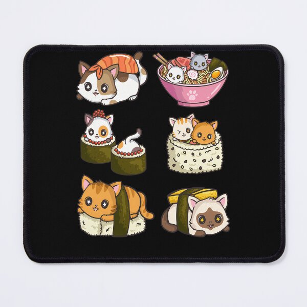 Item preview, Sushi-Cat-Japanese-Anime designed and sold by copasmi.