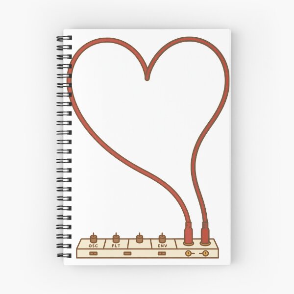 Item preview, Modular Synth Patch Heart designed and sold by johnnybside.