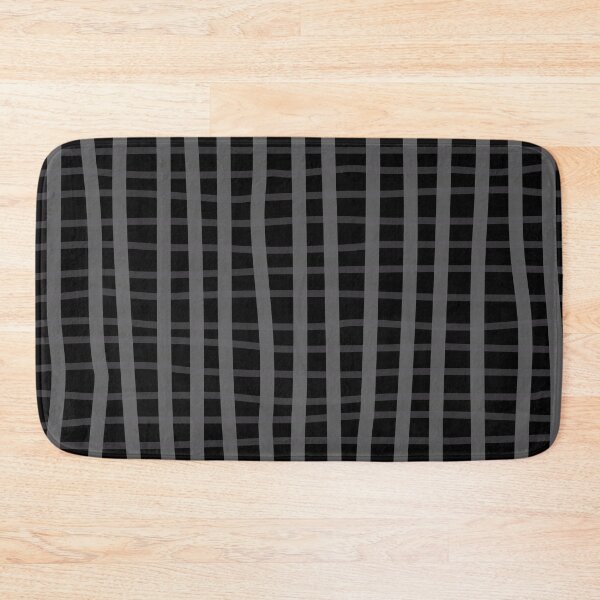 Item preview, Black and Gray Organic Squares Pattern | Dark Minimal Alt Aesthetic with gray | Dark Feminine Y2K with gray designed and sold by dfly-creations.