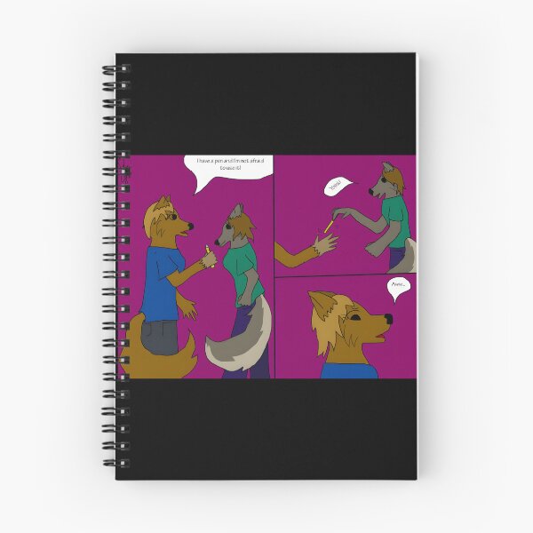 Item preview, Playful Wolf Characters Comic designed and sold by J-Mindful.