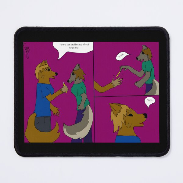 Item preview, Playful Wolf Characters Comic designed and sold by J-Mindful.
