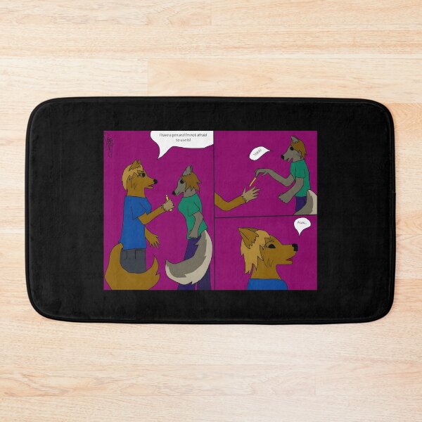 Item preview, Playful Wolf Characters Comic designed and sold by J-Mindful.
