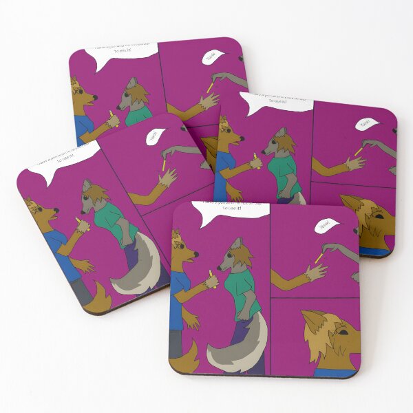 Item preview, Playful Wolf Characters Comic designed and sold by J-Mindful.