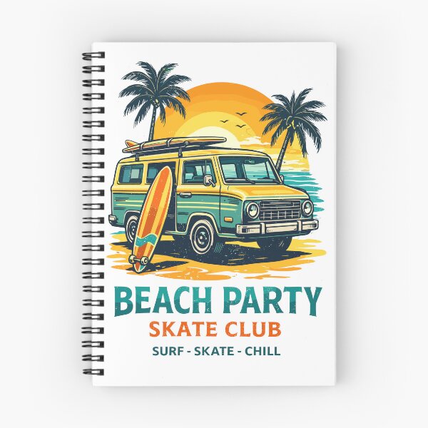 Item preview, Beach Party Skate Club designed and sold by Matinez Pink.