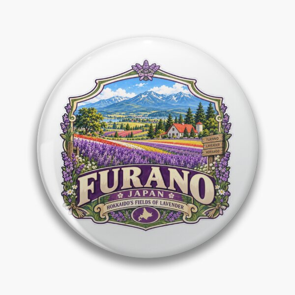 Item preview, Furano Japan Hokkaido's Fields Of Lavender Travel Destination Souvenir designed and sold by Simsimah26Parks.