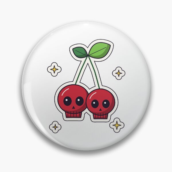 Item preview, Cherry Skulls Goth Emo Punk Alternative Edgy designed and sold by Anaqosta.