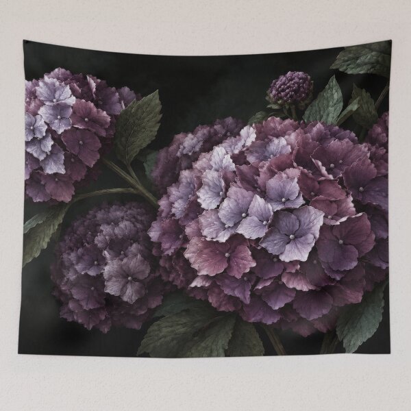 Item preview, Purple Whimsigoth Hydrangea Love designed and sold by scicilysimonee.