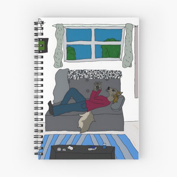Item preview, Relaxing with a Furry Friend designed and sold by J-Mindful.