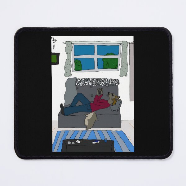 Item preview, Relaxing with a Furry Friend designed and sold by J-Mindful.
