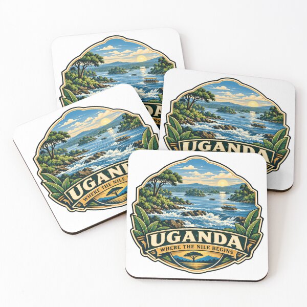 Item preview, Uganda Where The Nile Begins African Travel Tourism Souvenir designed and sold by Simsimah26Parks.