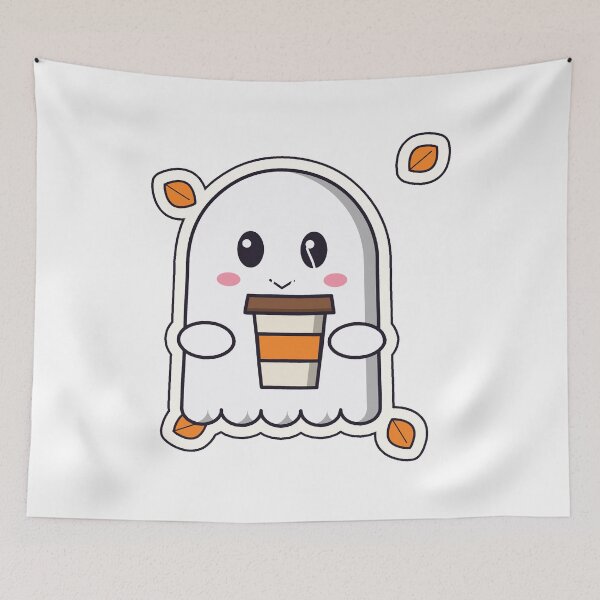 Item preview, Cute Ghost Coffee Autumn Halloween Lover designed and sold by Anaqosta.