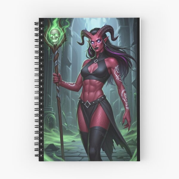 Item preview, Tiefling Sorcerer Skull Staff designed and sold by Prestons Corner.