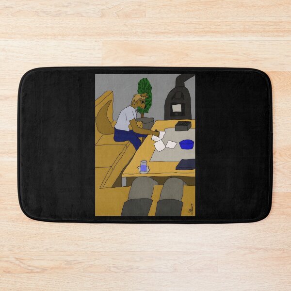 Item preview, Cozy Writing Fox Illustration designed and sold by J-Mindful.