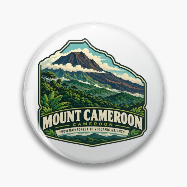 Item preview, Mount Cameroon From Rainforest To Volcanic Heights African Travel Hiker Explorer designed and sold by Simsimah26Parks.