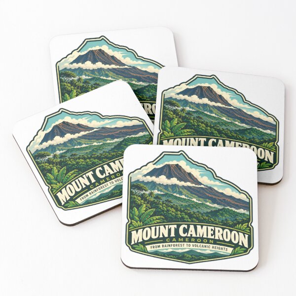 Item preview, Mount Cameroon From Rainforest To Volcanic Heights African Travel Hiker Explorer designed and sold by Simsimah26Parks.