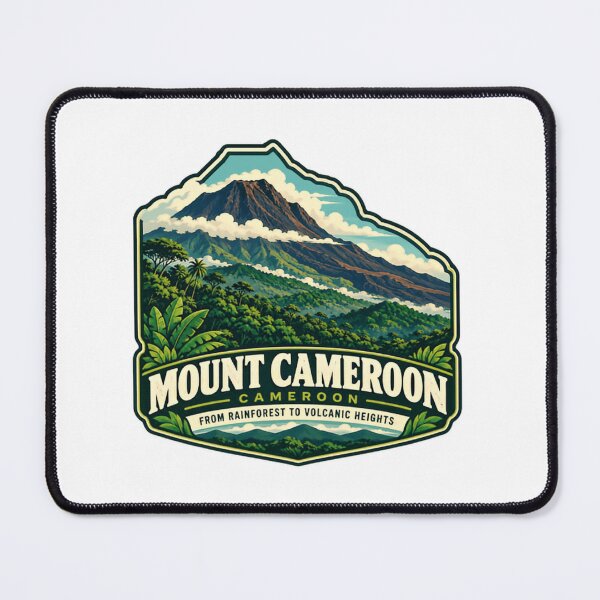 Item preview, Mount Cameroon From Rainforest To Volcanic Heights African Travel Hiker Explorer designed and sold by Simsimah26Parks.