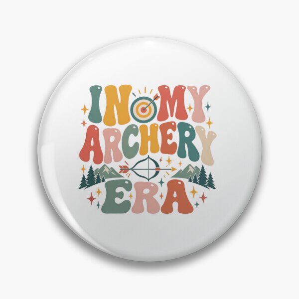 Item preview, In My Archery Era Archery Lover Archer Bow Hunter Hobby designed and sold by SkeletonsDanger.