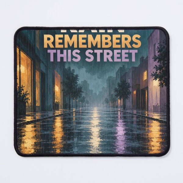 Item preview, Rain Remembers This Street designed and sold by aihrgdesign.
