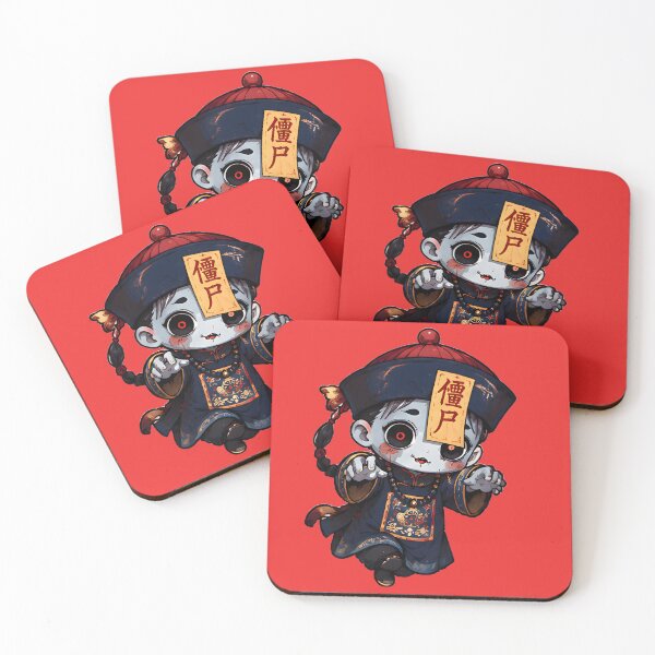 Item preview, Chinese Zombie Jiangshi Halloween designed and sold by PreeCha Art & Co..