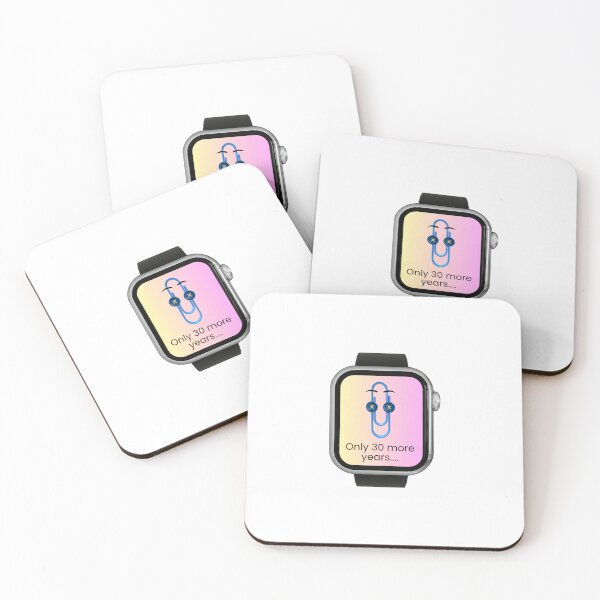 Item preview, Clippy Smartwatch Years to Retirement designed and sold by Dutch Bunny Trading LLC.