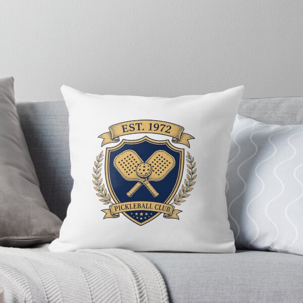 Item preview, Pickleball Club Collegiate Crest Shirt designed and sold by DripyDesigns.
