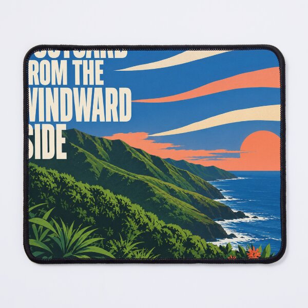 Item preview, Postcard From The Windward Side designed and sold by aihrgdesign.