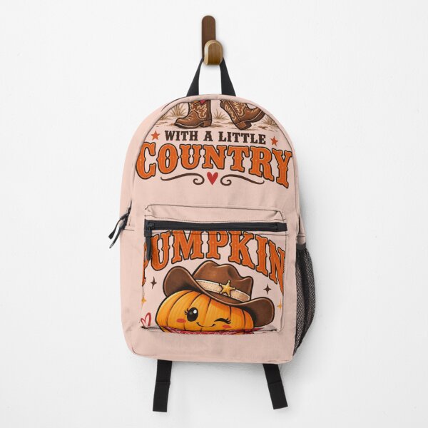 Item preview, Pumpkin With A Little Country – Cute Cowboy Pumpkin Western Fall designed and sold by Sanika arts .