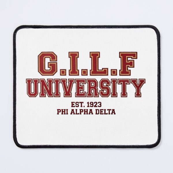 Item preview, G.I.L.F. University Funny College Parody Humor designed and sold by Flirt-Teez.