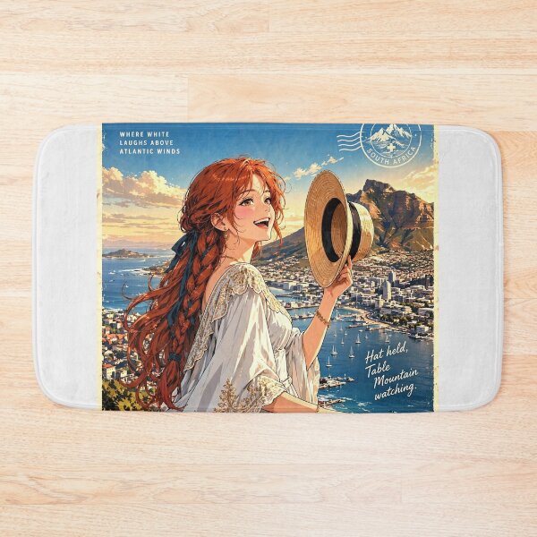 Item preview, South Africa — Table Mountain — A Glorious Golden-Hour Escape Above Cape Town and the Atlantic designed and sold by DibujandoPorfa.