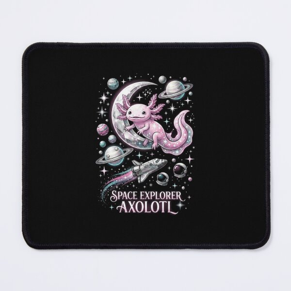 Item preview, Space Explorer Axolotl Cute Cosmic Adventure Design designed and sold by MiALopezArt.