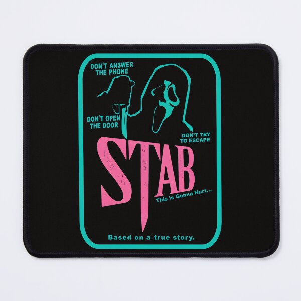 Item preview, Retro Neon Slasher Movie Warning designed and sold by farris-emel-art.