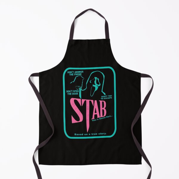 Item preview, Retro Neon Slasher Movie Warning  designed and sold by farris-emel-art.