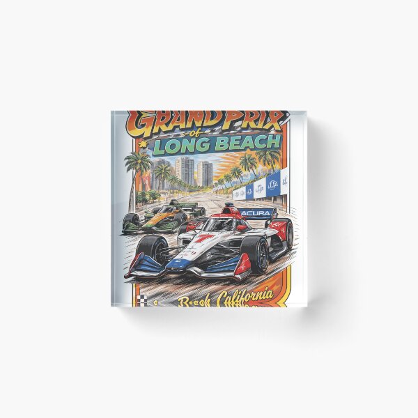 Item preview, Acura Grand Prix of Long Beach Poster designed and sold by Matinez Pink.