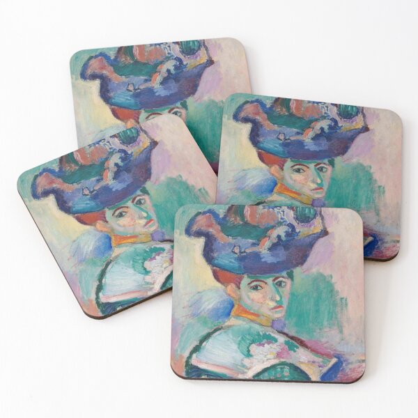 Item preview, Matisse Woman with a Hat Print, Fauvist Portrait Wall Art, Henri Matisse Art designed and sold by RickE.
