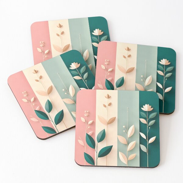 Item preview, Minimalist Floral Design  designed and sold by Vicky Brago-Mitchell®.