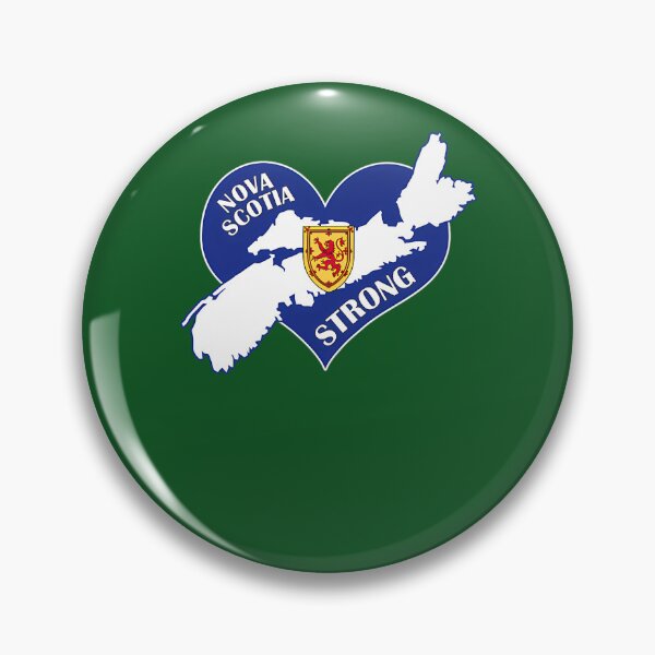 Item preview, Nova Scotia Strong White W Shield 437 designed and sold by CasualKnit.