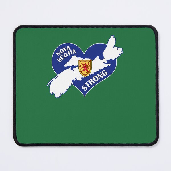 Item preview, Nova Scotia Strong White W Shield 437 designed and sold by CasualKnit.