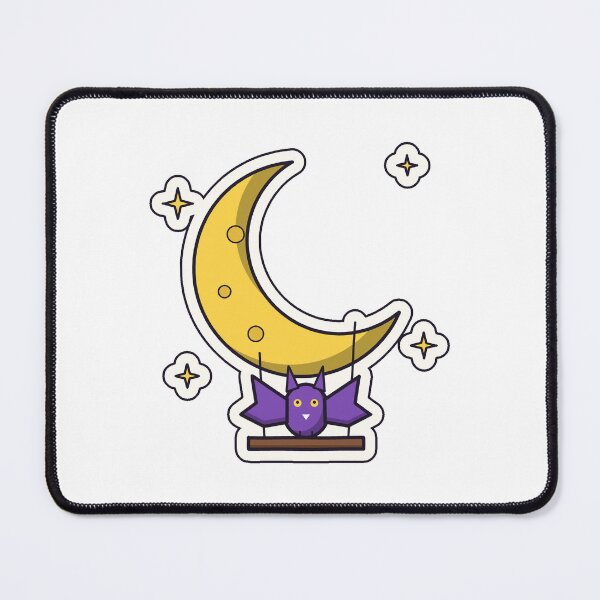 Item preview, Bat Moon Swing Spooky Halloween Night designed and sold by Anaqosta.