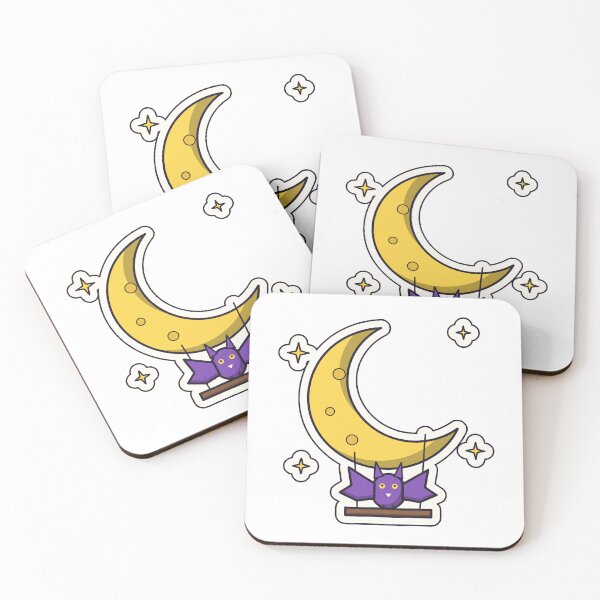 Item preview, Bat Moon Swing Spooky Halloween Night designed and sold by Anaqosta.