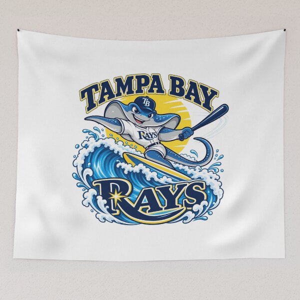 Item preview, Tampa Bay Rays Surfing Stingray Mascot designed and sold by Dresut.