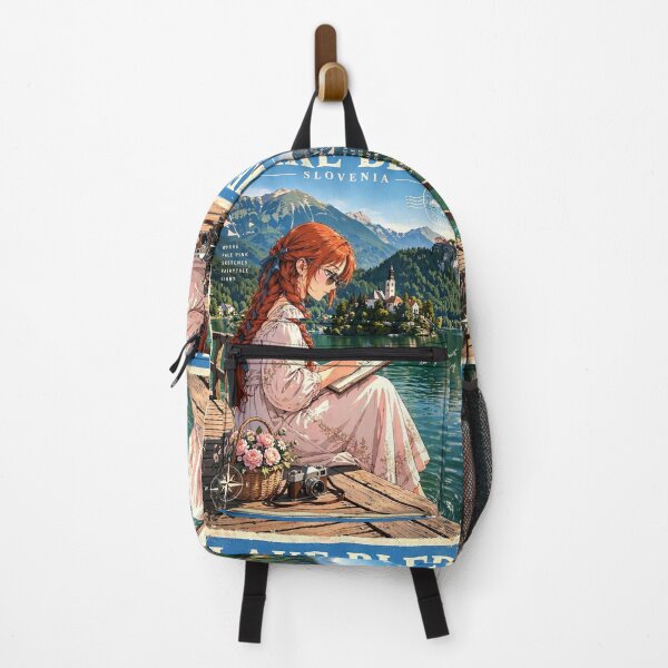 Item preview, Slovenia — Lake Bled — A Fairytale Afternoon of Sketches, Mountains and Emerald Water designed and sold by DibujandoPorfa.