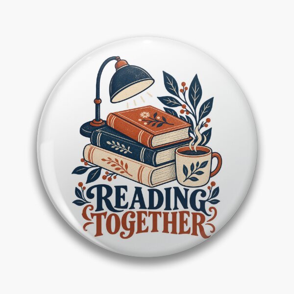 Item preview, Reading Together Book Club, Books Lamp and Coffee Graphic designed and sold by haitrieuic96.