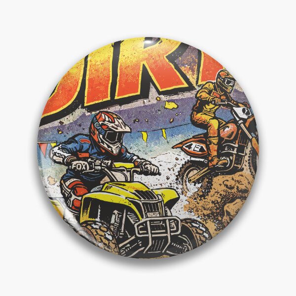 Item preview, Eat Dirt Mud Quad Dirtbike Racing Poster designed and sold by Matinez Pink.