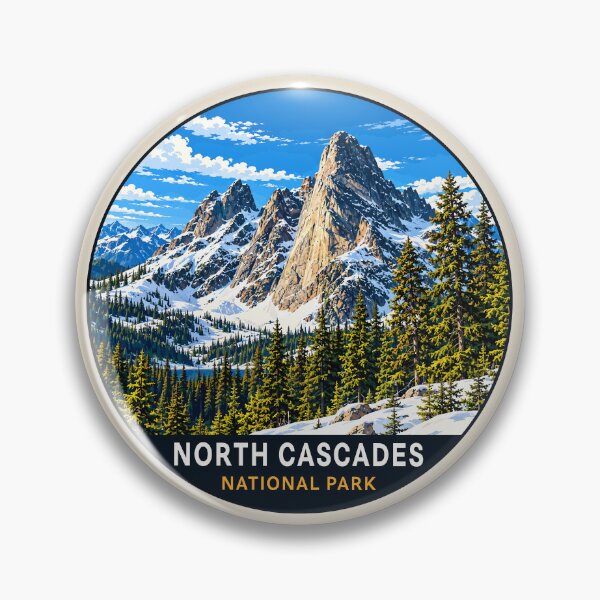 Item preview, North Cascades National Park designed and sold by Gideon Emmerich.