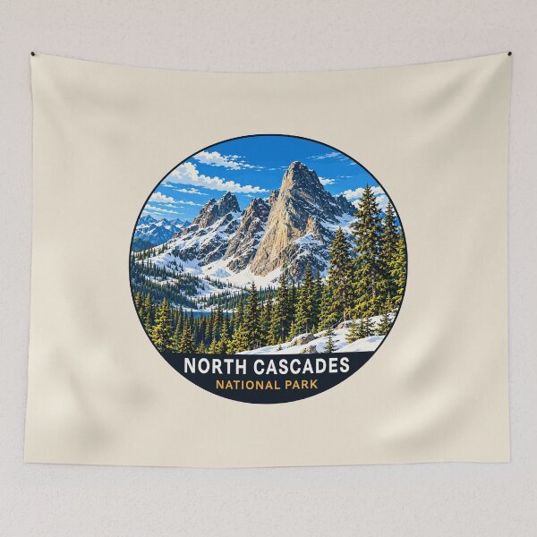 Item preview, North Cascades National Park designed and sold by Gideon Emmerich.