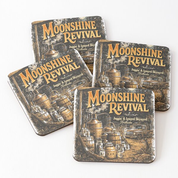 Item preview, Moonshine Revival Ducktown Tennessee Poster designed and sold by Matinez Pink.