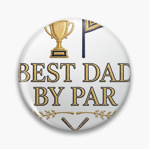 Item preview, Best Dad by Par Golf Father's Day Shirt designed and sold by DripyDesigns.