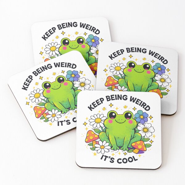 Item preview, Keep Being Weird It's Cool Poster designed and sold by Matinez Pink.