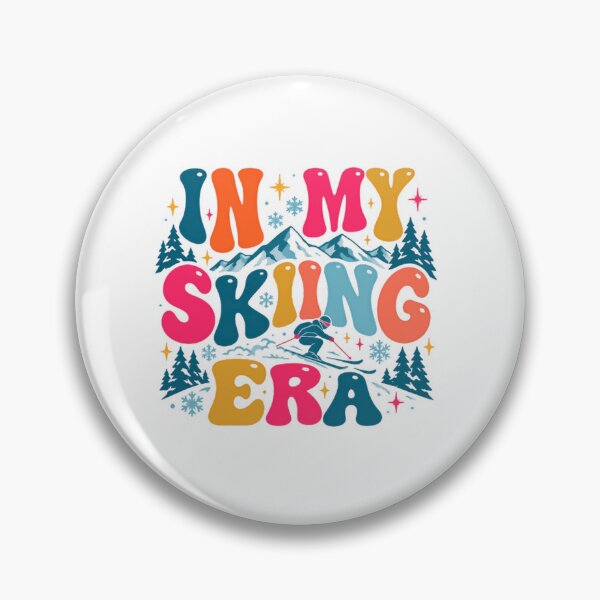 Item preview, In My Skiing Era Skier Winter Sports Mountain Lover designed and sold by SkeletonsDanger.